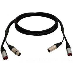 Combined Link Cable - Balanced Analogue / LAN61S - Length mt.1,5
