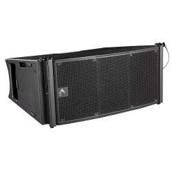 Dual 10” (260mm), Alta Potência, Alimentado, Processado por CORE, Elemento de Array Vertical