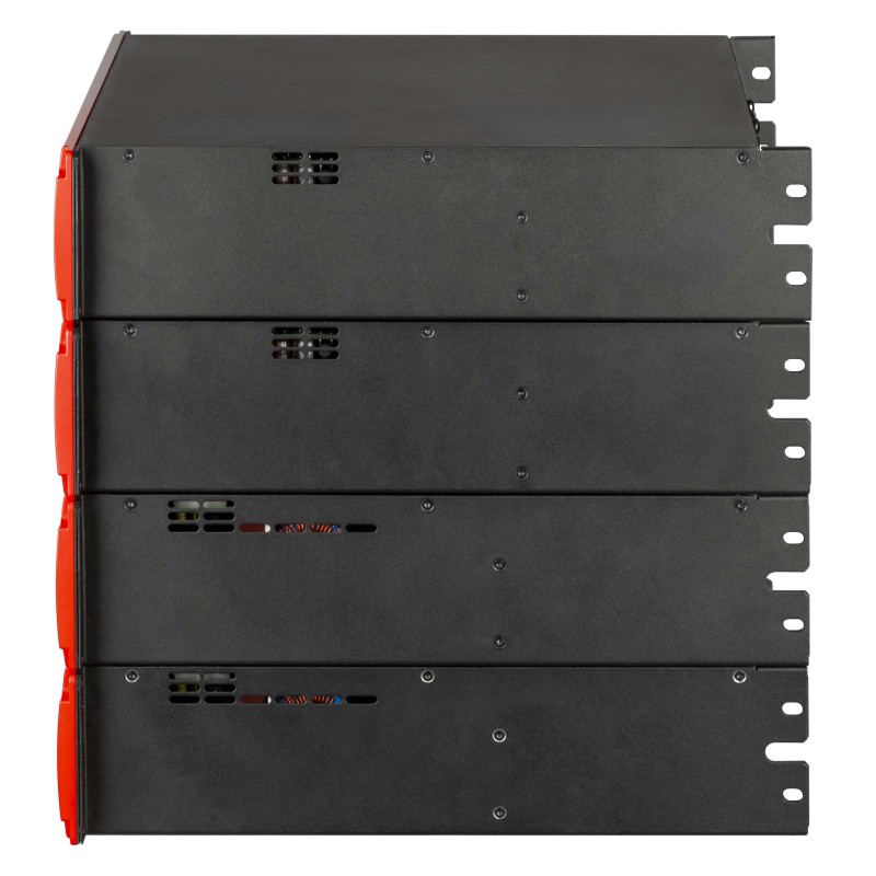 20 000W - 4 channels, High-power, Class D, DSP Power Amplifier with Universal SMPS and PFC