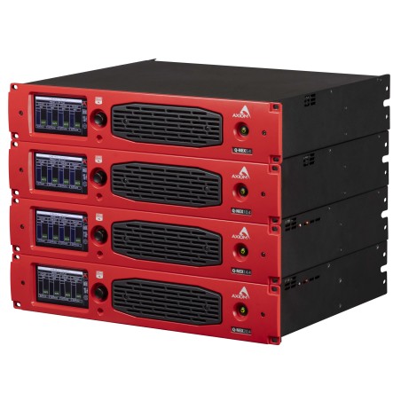 20 000W - 4 channels, High-power, Class D, DSP Power Amplifier with Universal SMPS and PFC