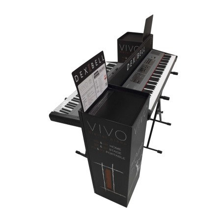 CARTON DISPLAY FOR SSTORE WHIT LIGHTING LOGO 
