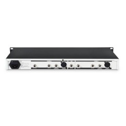 Crossover elettronico attivo stereofonico a 2 vie per canale più subwoofer. 2