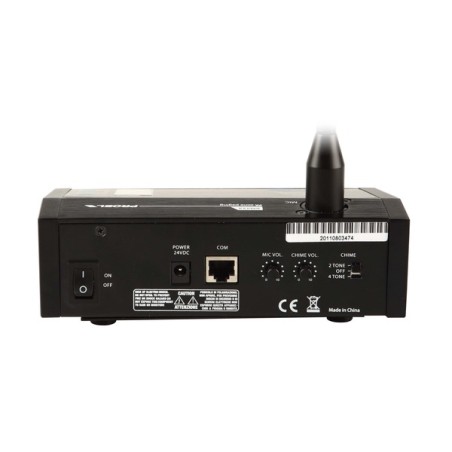 Digital microphone console for announcement
