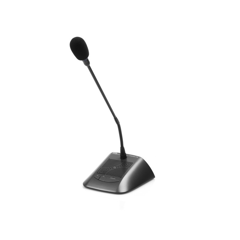 Unidade de microfone para delegado