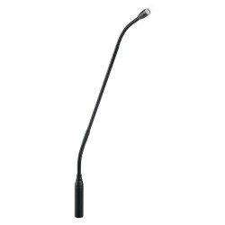 Cardioid electret condenser microphones with flexible stem.