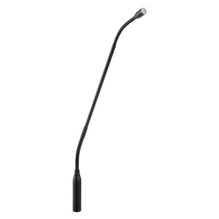 Cardioid electret condenser microphones with flexible stem.