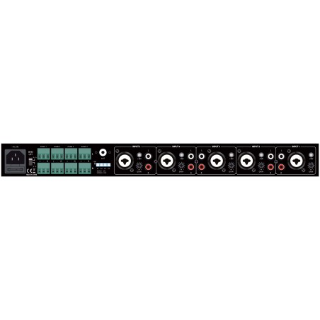 Matrix/Mixer 5 Line/Mic Input 4 Zones with media player