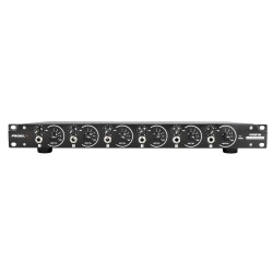 Amplificador para auscultadores de 6 canais