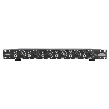 Amplificador para auscultadores de 6 canais