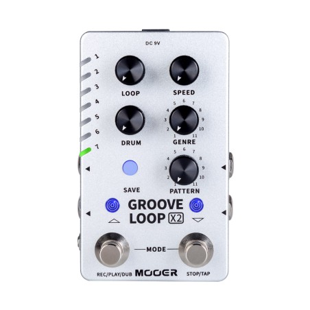 Mooer GROOVE LOOP X2 LOOPER Y DRUM MACHINE