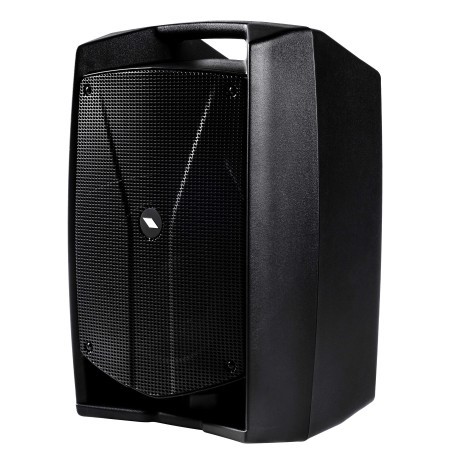 Bi-amplified 2-way system with 3-channel mixer and MEDIA PLAYER