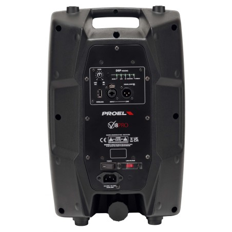 2-way active speaker with DSP