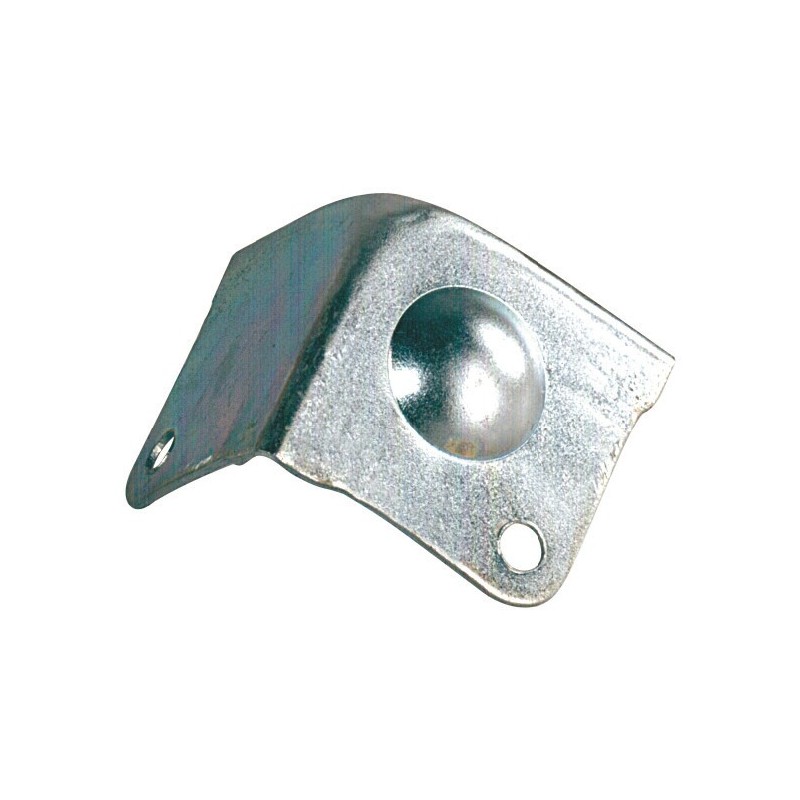 Angolare quadrato con piedino intero - raggio interno 2.5 mm.