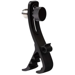 ABS microphone holder with fixing clip. 2