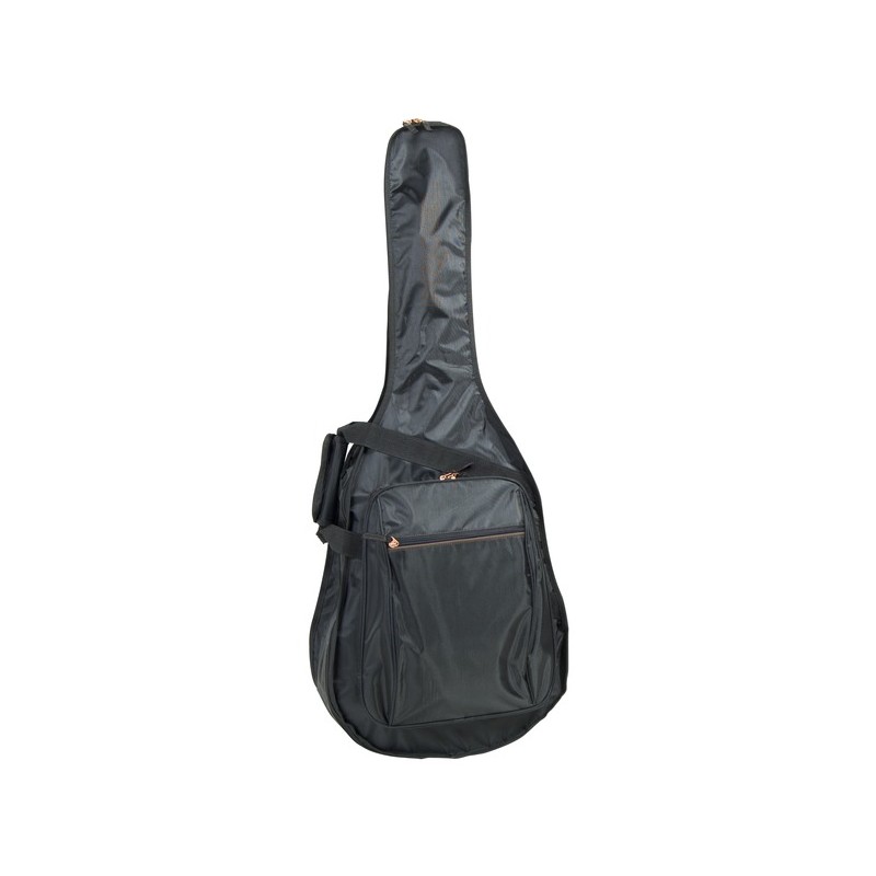 Rip-proof nylon 420D Acoustic / Folk guitar bag. Available in black.
