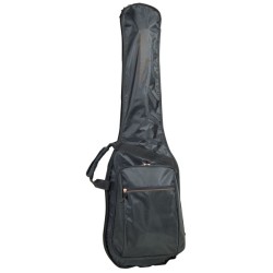 Rip-proof nylon 420D Electric bass bag. Available in black.