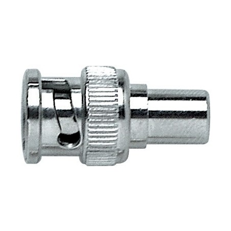 Terminale resistivo spina 'BNC' 50 ohm completamente in metallo.