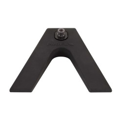Base de mesa triangular em ferro fundido pesado com adaptador universal APM40. 2
