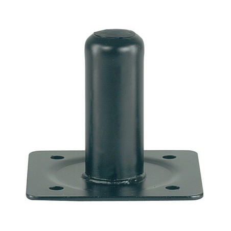 Pressed steel flange for Ø 35 mm. tube.