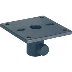 Flangia - adattatore in nylon e vite bloccante per la massima sicurezza.
