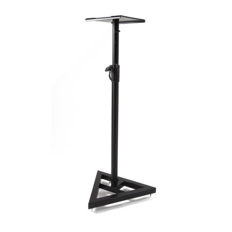 Suporte para monitor ’nearfield’ de base triangular.