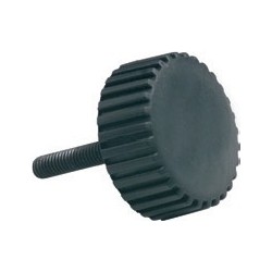 Nylon knob M6x30.