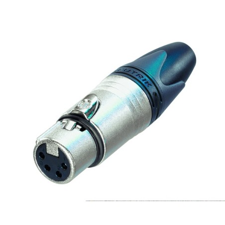 Neutrik, Professional XLR 4-pole female cable connector.