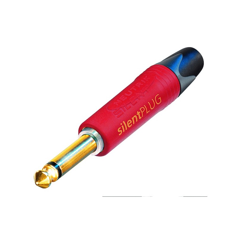 Professional Ø 6.3mm “SILENT” Mono jack plug