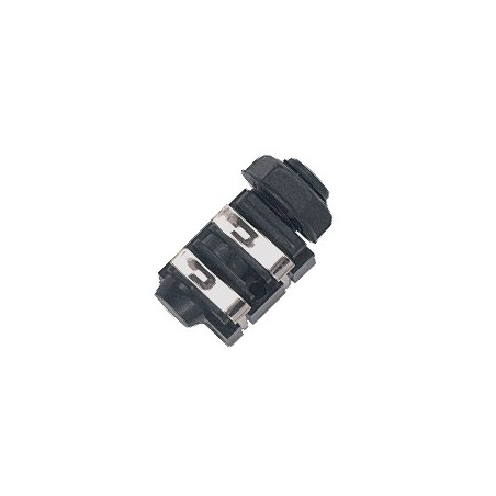 Presa da pannello jack mono Ø 6.3 mm.-1/4' a 2 poli, versione circuito stampato.