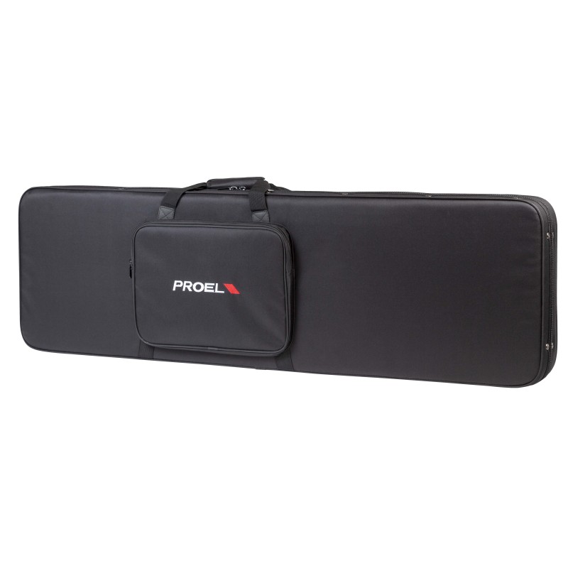 Electric bass foam case.