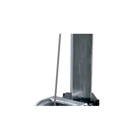 Fune primaria in acciaio inossidabile 133 fili Ø 4 mm. adat- ta per PL80 - PL110 - PL110R.