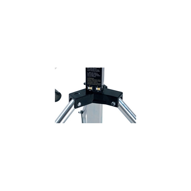 Crociera superiore in alluminio pressofuso completa di chiave di serraggio, adatto per PL100 - PL100R - PL110 - Pl110R - PL120.
