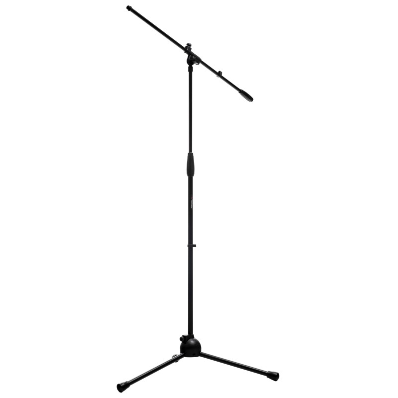 Microphone stand with boom, tripod nylon base