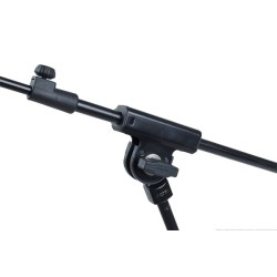 Microphone stand with extensible boom and with tripod die-cast aluminium base. 2