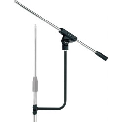 Fully adjustable boom arm attachment
