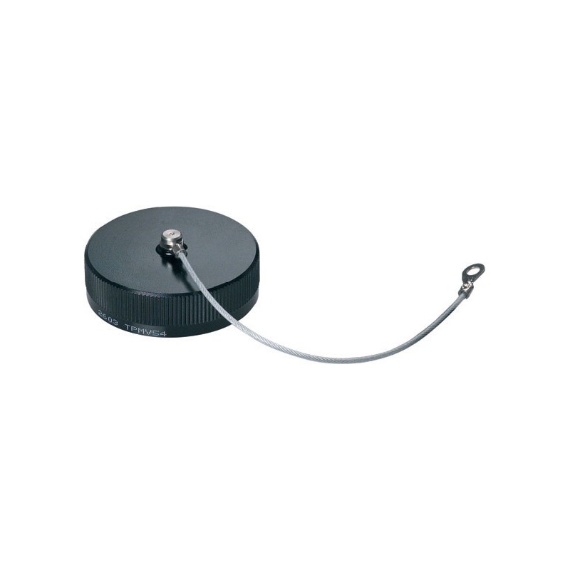 Closing cap for male plug with bayonet locking system, N. 54 contacts.