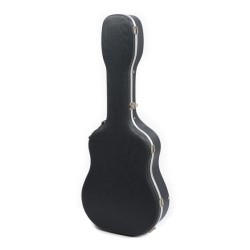 Shaped acoustic / folk guitar case made of 'FORCE Polyethylene'