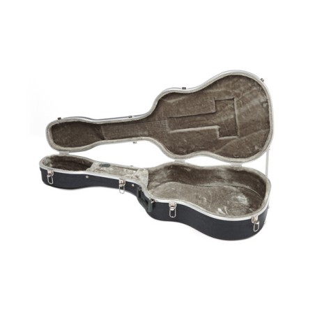 Shaped acoustic / folk guitar case made of 'FORCE Polyethylene'