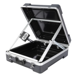 Estojo profissional de rack de 19' para mesa de mistura 12U com sistema 'pop-up' de regulação da inclinação 2