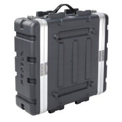 Estojo de rack 19' - 3U - realizado em polietileno 'FORCE'. Profundidade interior útil: 420 mm