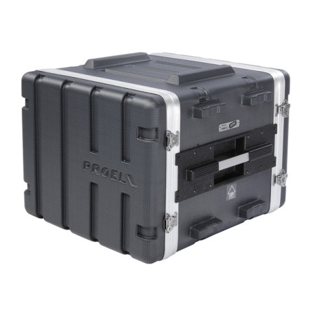 19' rack case - 8U - made of 'FORCE Polyethylene'. Inner rackable depth: 420 mm