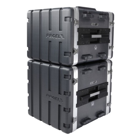 19' rack case - 8U - made of 'FORCE Polyethylene'. Inner rackable depth: 420 mm