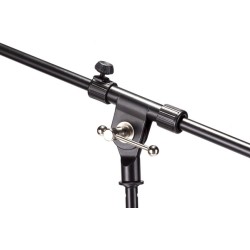 Professional microphone stand with fixed boom.  2