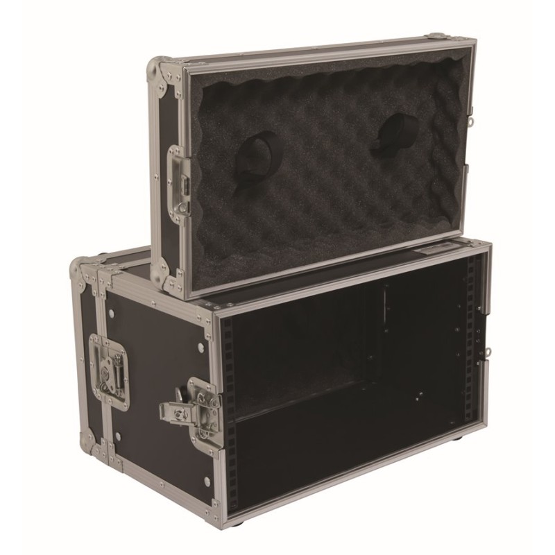 19' Professionl Rack case 6U, 25cm rackable depth.