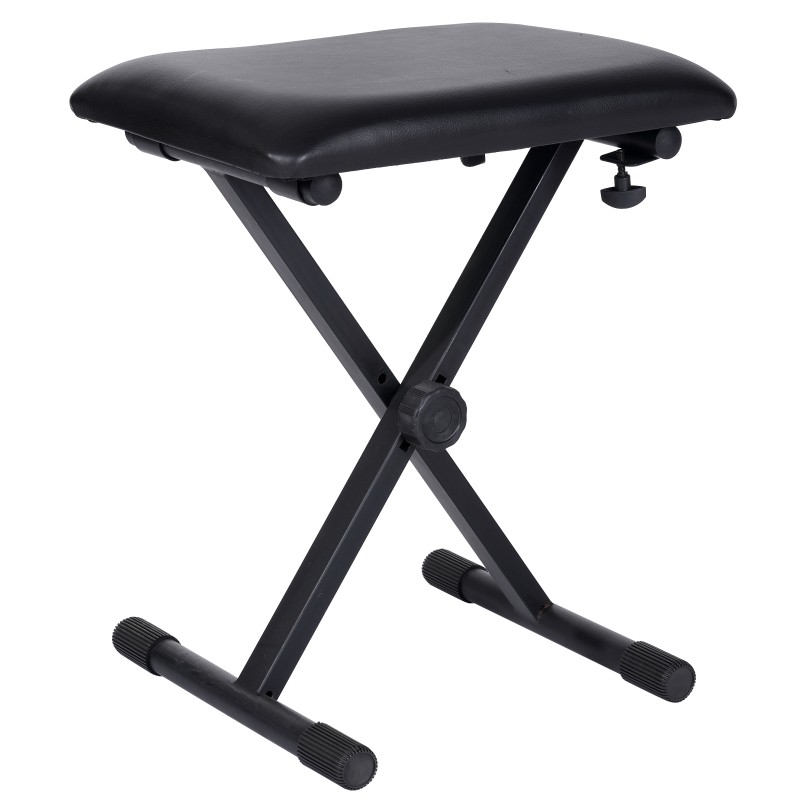 New 3 positions height adjustable keyboard bench made of painted tubular steel