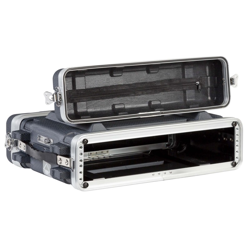 19' rack case - 2U - made of 'FORCE Polyethylene'. Inner rackable depth: 307 mm