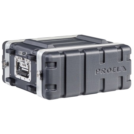 19' rack case - 4U - made of 'FORCE Polyethylene'. Inner rackable depth: 307 mm