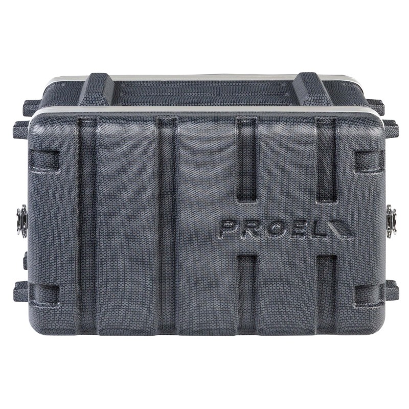 19' rack case - 6U - made of 'FORCE Polyethylene'. Inner rackable depth: 307 mm