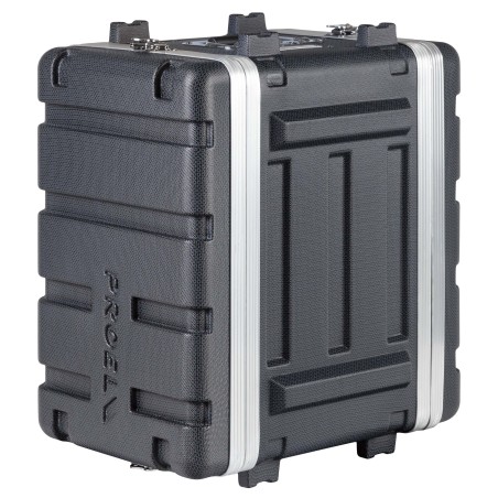 19' rack case - 6U - made of 'FORCE Polyethylene'. Inner rackable depth: 307 mm