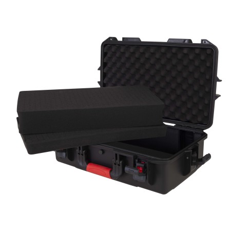 Modified polypropylene injection molded case